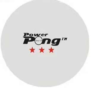 POWER PONG 3-STAR PREMIUM TABLE TENNIS BALLS