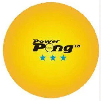 POWER PONG 3-STAR PREMIUM TABLE TENNIS BALLS