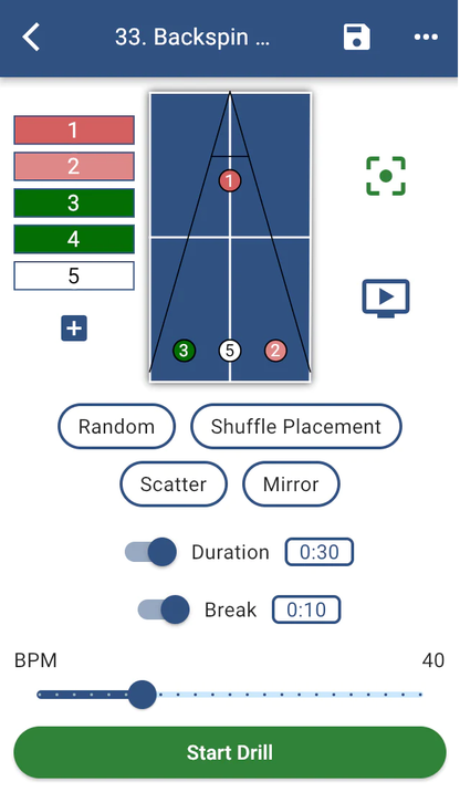 PADDLE PALACE POWER PONG OMEGA ROBOT